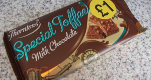 thorntons special toffee milk chocolate bar